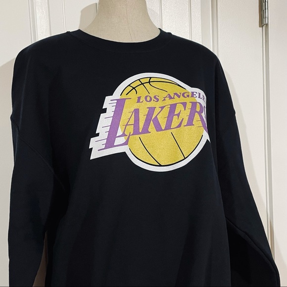 Gildan Sweaters - LA Lakers Gildan Crewneck Pullover Sweatshirt